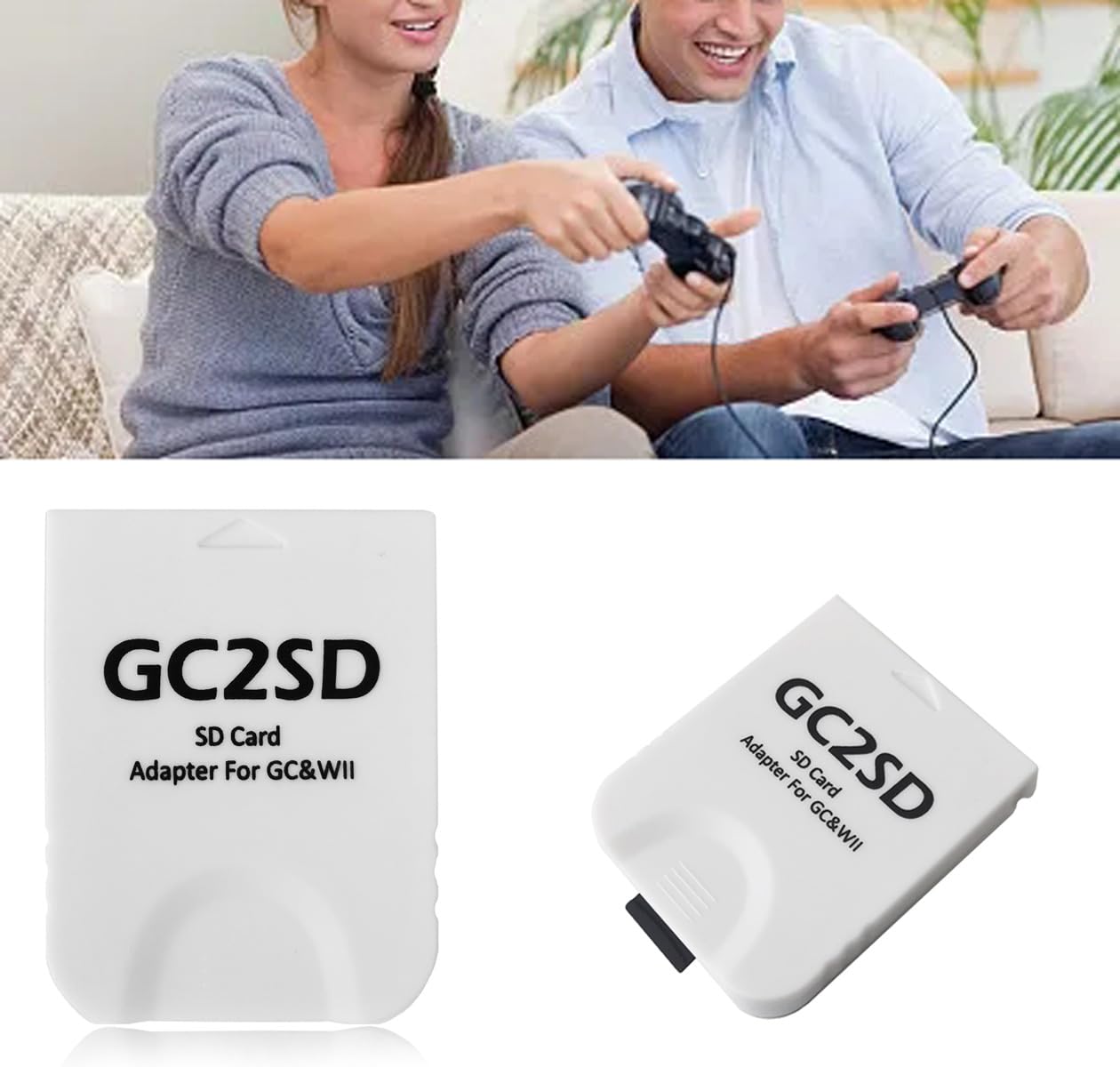 Amazon.com: Hyamass GC2SD Storage Save Gamecube Memory Card